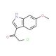 2-Chloro-1-(6-methoxy-1H-indol-3-yl)-ethanone - chemical structure image