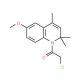 2-Chloro-1-(6-methoxy-2,2,4-trimethyl-2H-quinolin-1-yl)-ethanone (CAS 375833-63-9) - chemical structure image