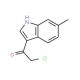 2-Chloro-1-(6-methyl-1H-indol-3-yl)ethanone - chemical structure image