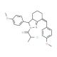 2-Chloro-1-[7-(4-methoxy-benzylidene)-3-(4-methoxy-phenyl)-3,3a,4,5,6,7-hexahydro-indazol-2-yl]-propan-1-one - chemical struc