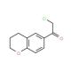 2-Chloro-1-chroman-6-yl-ethanone - chemical structure image