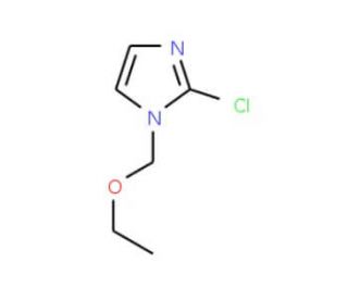 2-Chloro-1-Ethoxymethylimidazole (CAS 850429-55-9) - chemical structure image
