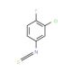 2-chloro-1-fluoro-4-isothiocyanatobenzene - chemical structure image