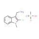 [(2-Chloro-1-methyl-1H-indol-3-yl)methyl]-amine methanesulfonate - chemical structure image