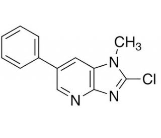 2-Chloro-1-methyl-6-phenylimidazo[4,5-b]pyridine (CAS 120889-05-6) - chemical structure image