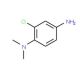 2-chloro-1-N,1-N-dimethylbenzene-1,4-diamine (CAS 6085-59-2) - chemical structure image
