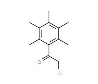 2-chloro-1-(pentamethylphenyl)ethanone (CAS 57196-63-1) - chemical structure image