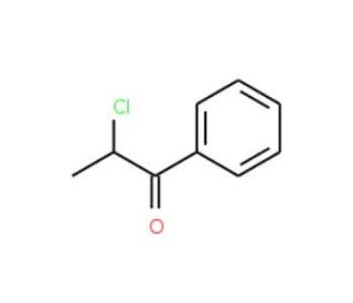 2-chloro-1-phenylpropan-1-one (CAS 6084-17-9) - chemical structure image