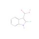 2-Chloro-1H-indole-3-carboxylic acid - chemical structure image