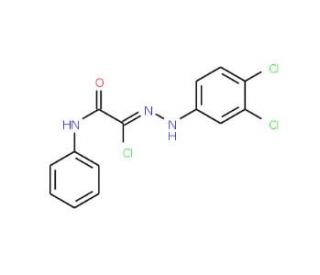 2-Chloro-2-[2-(3,4-dichlorophenyl)hydrazono]-N-phenylacetamide - chemical structure image