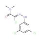 2-Chloro-2-[2-(3,5-dichlorophenyl)hydrazono]-N,N-dimethylacetamide - chemical structure image