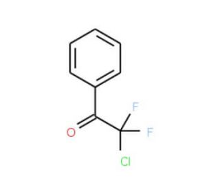 2-Chloro-2,2-difluoroacetophenone (CAS 384-67-8) - chemical structure image