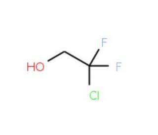 2-Chloro-2,2-difluoroethanol (CAS 464-00-6) - chemical structure image