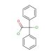 2-Chloro-2,2-diphenylacetyl chloride (CAS 2902-98-9) - chemical structure image