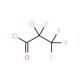 2-chloro-2,3,3,3-tetrafluoropropanoyl chloride (CAS 6066-46-2) - chemical structure image