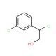 2-Chloro-2-(3-chloro-phenyl)-ethanol (CAS 886365-85-1) - chemical structure image
