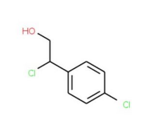2-Chloro-2-(4-chloro-phenyl)-ethanol (CAS 41252-79-3) - chemical structure image