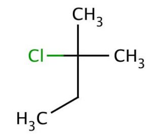 2-Chloro-2-methylbutane (CAS 594-36-5) - chemical structure image