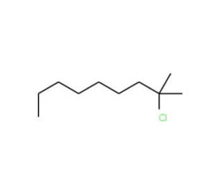 2-Chloro-2-methylnonane (CAS 4325-50-2) - chemical structure image