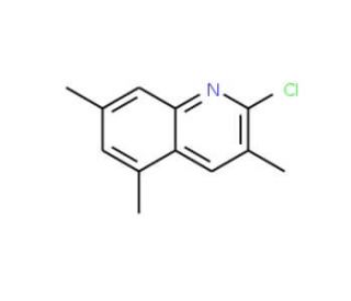 2-Chloro-3,5,7-trimethylquinoline (CAS 948290-35-5) - chemical structure image
