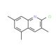 2-Chloro-3,5,7-trimethylquinoline (CAS 948290-35-5) - chemical structure image