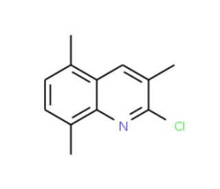 2-Chloro-3,5,8-trimethylquinoline (CAS 948290-41-3) - chemical structure image