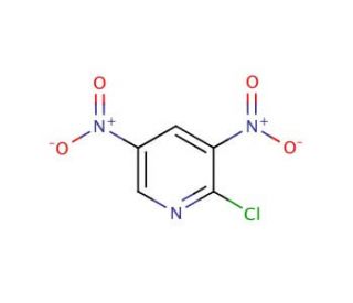 2-Chloro-3,5-dinitropyridine (CAS 2578-45-2) - chemical structure image