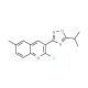 2-Chloro-3-(5-isopropyl-1,2,4-oxadiazol-3-yl)-6-methylquinoline (CAS 1142201-76-0) - chemical structure image