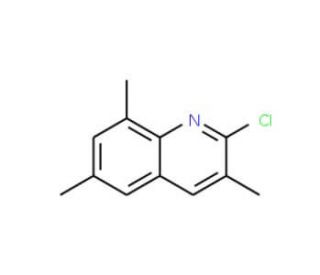 2-Chloro-3,6,8-trimethylquinoline (CAS 948290-53-7) - chemical structure image