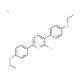 2-Chloro-3,6-bis(4-ethoxyphenyl)thiopyranylium chloride - chemical structure image