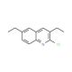 2-Chloro-3,6-diethylquinoline (CAS 1031928-03-6) - chemical structure image