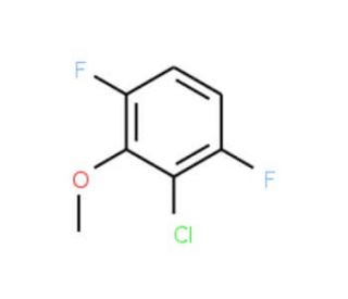 2-Chloro-3,6-difluoroanisole (CAS 261762-37-2) - chemical structure image