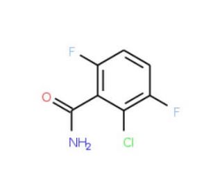 2-Chloro-3,6-difluorobenzamide (CAS 261762-40-7) - chemical structure image