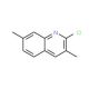 2-Chloro-3,7-dimethylquinoline (CAS 73863-46-4) - chemical structure image