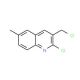 2-Chloro-3-chloromethyl-6-methylquinoline (CAS 948291-18-7) - chemical structure image