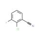 2-Chloro-3-fluorobenzonitrile (CAS 874781-08-5) - chemical structure image