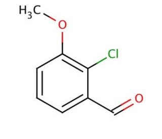 2-Chloro-3-methoxybenzaldehyde (CAS 54881-49-1) - chemical structure image