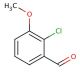2-Chloro-3-methoxybenzaldehyde (CAS 54881-49-1) - chemical structure image