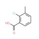 2-Chloro-3-methylbenzoic acid (CAS 15068-35-6) - chemical structure image