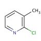 2-Chloro-3-methylpyridine (CAS 18368-76-8) - chemical structure image