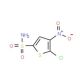 2-Chloro-3-nitrothiophene-5-sulfonamide (CAS 61714-46-3) - chemical structure image