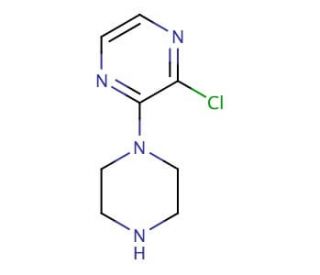 2-Chloro-3-(piperazinyl)pyrazine (CAS 85386-99-8) - chemical structure image