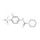 2-Chloro-4-[(piperidine-1-carbonyl)-amino]-benzene sulfonyl chloride - chemical structure image