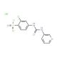 2-Chloro-4-(3-pyridin-3-yl-ureido)-benzenesulfonyl chloride hydrochloride - chemical structure image