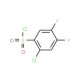 2-Chloro-4,5-difluorobenzenesulfonyl chloride (CAS 67475-58-5) - chemical structure image