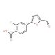 2-Chloro-4-(5-formyl-furan-2-yl)-benzoic acid - chemical structure image