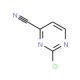 2-Chloro-4-cyanopyrimidine (CAS 75833-38-4) - chemical structure image