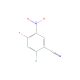 2-Chloro-4-fluoro-5-nitrobenzonitrile (CAS 183325-39-5) - chemical structure image