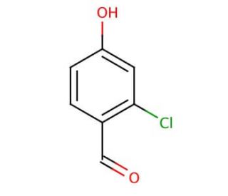 2-Chloro-4-hydroxybenzaldehyde (CAS 56962-11-9) - chemical structure image