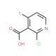 2-Chloro-4-iodonicotinic acid (CAS 544671-78-5) - chemical structure image